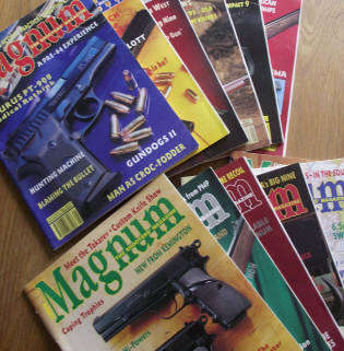 PRICE REDUCED !! Magnum Magazines: 1995 THE FULL YEAR - all 12 for one price.