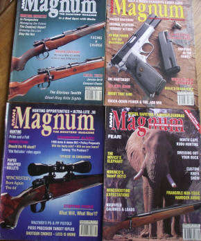 PRICE REDUCED !! Magnum Magazines: 1998 THE FULL YEAR - all 12 for one price.