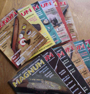 PRICE REDUCED !! Magnum Magazines: 2004 THE FULL YEAR - all 12 for one price.