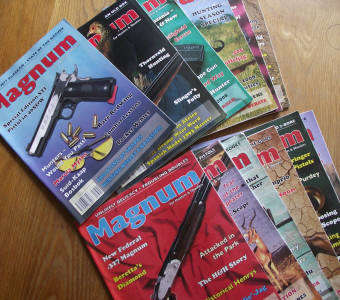 PRICE REDUCED !! Magnum Magazines: 2008 THE FULL YEAR - all 12 for one price.