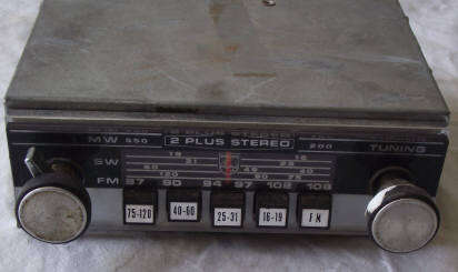 Vintage Philips Car Radio