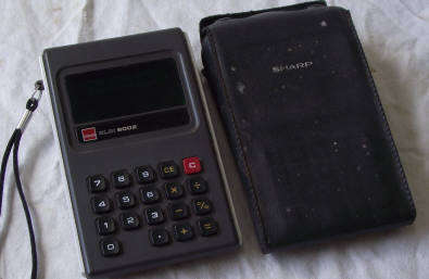 Classic Sharp Calculator EL 8002