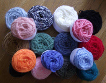 BUMPER PACK 1: Wool Oddments 500g