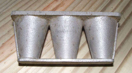 Vintage "Cone" Fishing Sinker Moulds