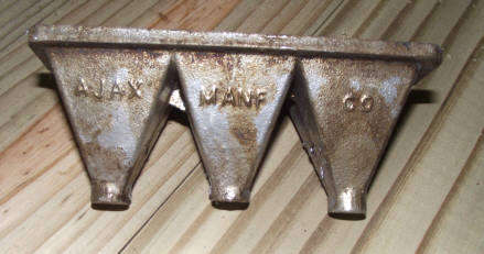 Vintage "Pyramid" Fishing Sinker Moulds