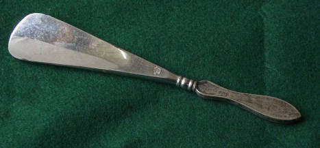 Vintage Silver Shoe Horn