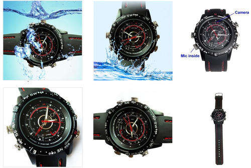 New 4GB Spy Watch Waterproof