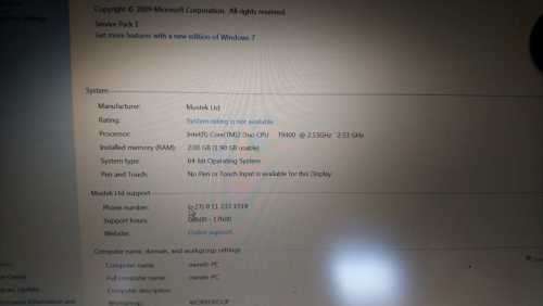 Lenovo W500 Laptop