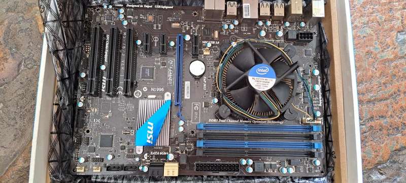 Motherboard Combo With GPU and Power Supply