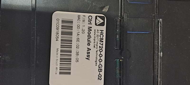 Impro Technologies Wieg & Control Module Assy + Siren