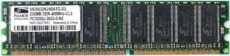 ProMos 256MB DDR-400 Desktop RAM