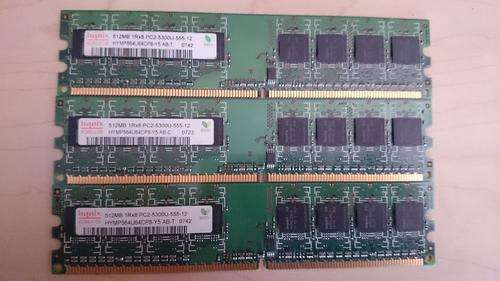 Hynix 512MB PC2-5300U Desktop Ram