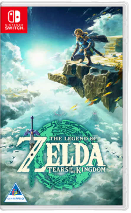 The legend of Zelda Tears of The Kingdom Nintendo Switch
