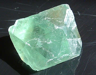 Green Fluorite / Fluorspar Octahedron Pointed Crystal (195,9ct) | 100% Natural Untreated Unheated