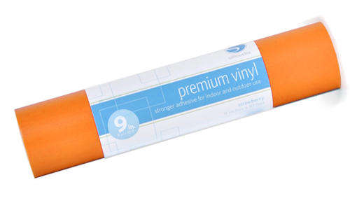 Silhouette Adhesive Vinyl - Orange