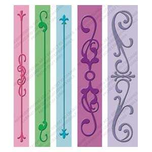 Cuttlebug Embossing Border Set: Ironworks