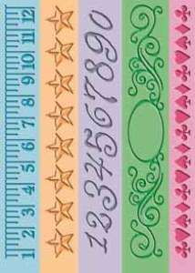 Cuttlebug Embossing Folder Borders - Measure by Measure