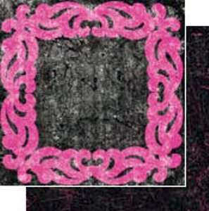 Glitz - Glam Frame - 12"X12" single sheet