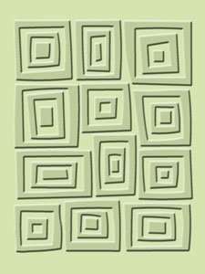 Cuttlebug A2 Embossing Folder - Traffic Jam