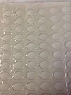 Oval Adhesive Silicone Covers