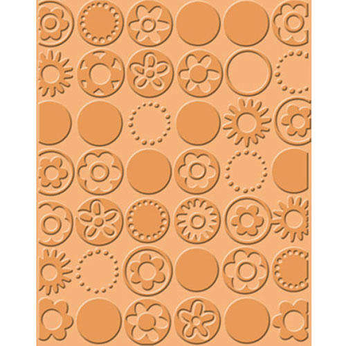 Cuttlebug A2  Embossing  Folder - Bloom Dots
