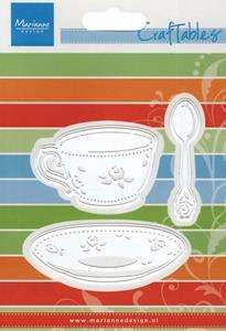 Coffee Cup, Saucer and Spoon