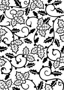 Darice Embossing Folder -  Holly Vines