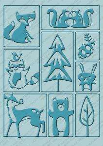 Cuttlebug  Embossing  Folder - Give a Hoot