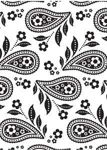 Darice embossing folder - Paisley