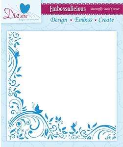 Butterfly Swirl Corner