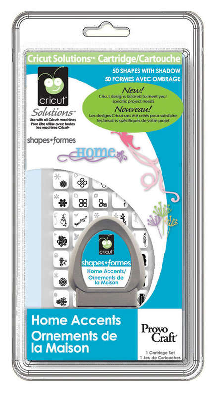 Cricut Solutions Cartridge: Home Accents