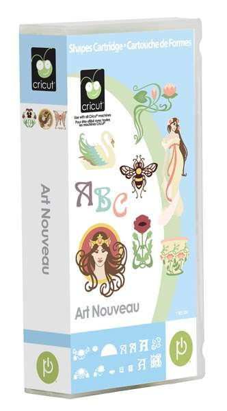 Provo Craft - Cricut - Cartridges - Art Nouveau