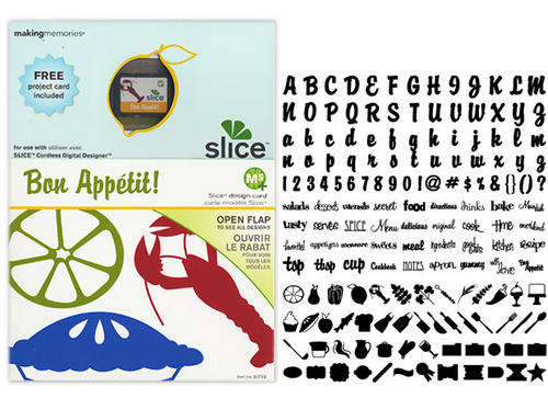 Slice Elite Design Cards - Bon Appetit!  MS
