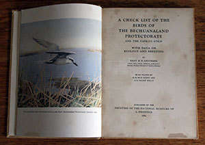 A Check List of the Birds of the Bechuanaland Protectorate and the Caprivi Strip