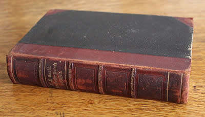 German Leatherbound Book