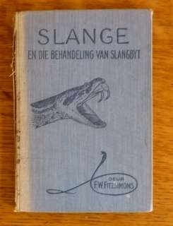 Slange en die Behandeling van Slangbyt deur F.W. Fitzsimons
