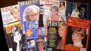 Selection of 10 Magazines about PRINCESS DIANA"