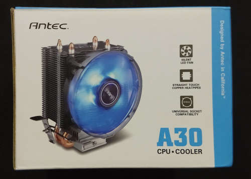 Antec A30 CPU Cooler - With Free Thermal Paste