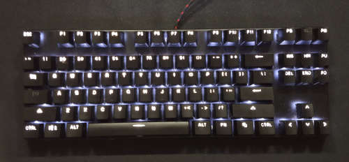 Drevo Tyrfing 87 Key Backlit Mechanical Keyboard - Outemu Blue Switches