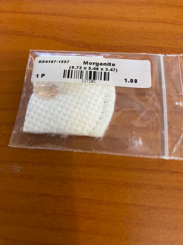Morganite Oval 1.08ct