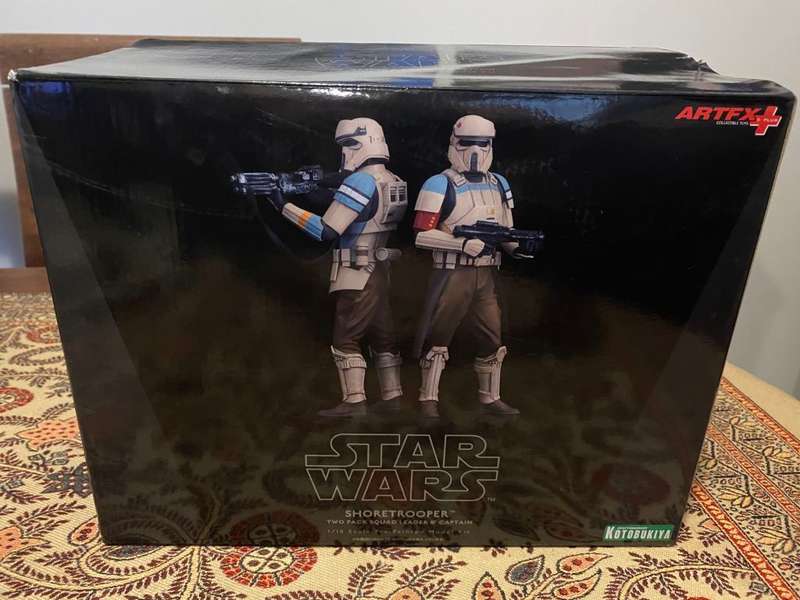 STAR WARS ROGUE ONE SHORETROOPER SQUAD LEADER & CAPT KOTOBUKIYA 1:10 ARTFX STATUE- MAKE ME AN OFFER