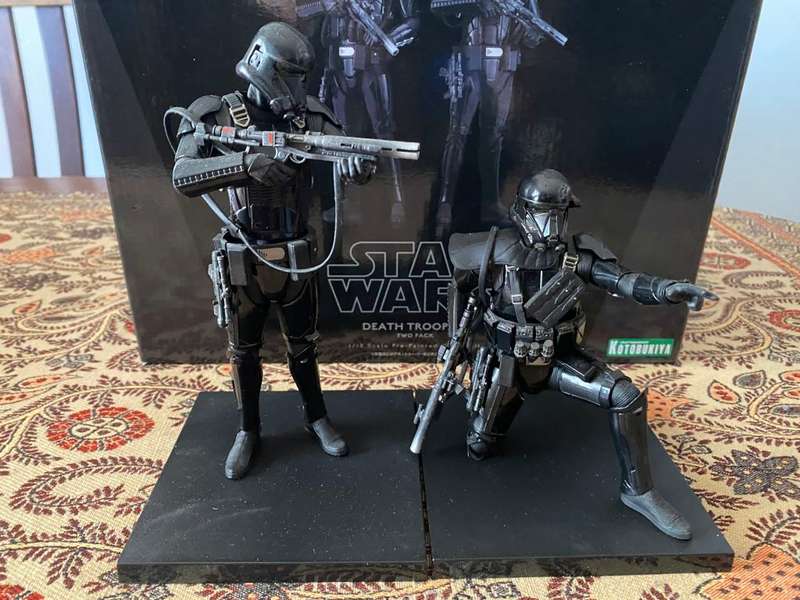 STAR WARS ROGUE ONE DEATH TROOPER 2 PACK KOTOBUKIYA 1:10 ARTFX STATUE- MAKE ME AN OFFER