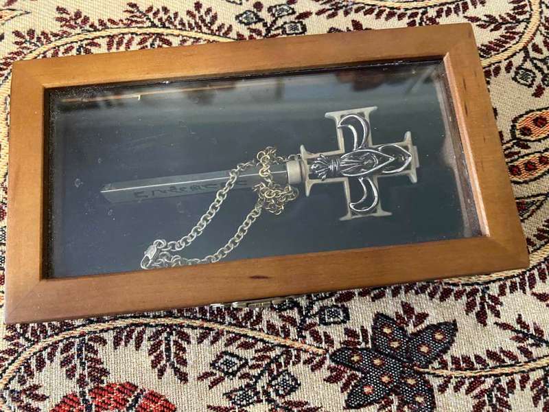 Movie prop replica - Bank Vault Key The Da Vinci Code Noble Collection Fleur-de-Lis