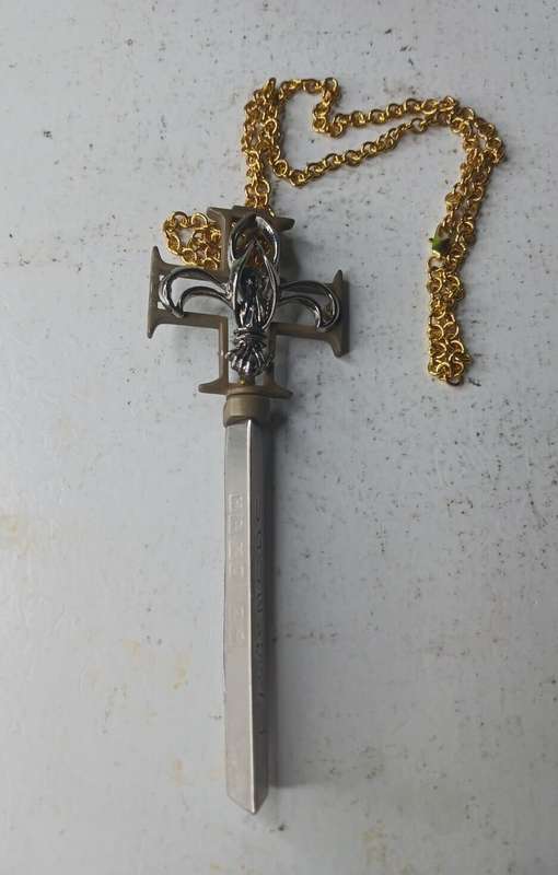 Movie prop replica - Bank Vault Key The Da Vinci Code Noble Collection Fleur-de-Lis