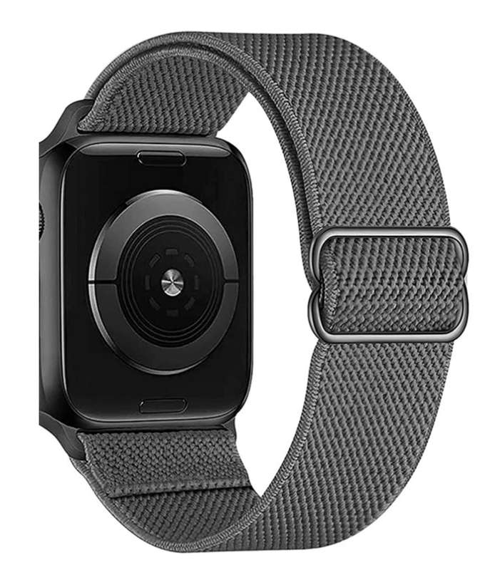 Stretchy Solo Loop Compatible With Apple Watch Band 38mm-49mm Soft Nylon Elastic Braided Strap Wrist