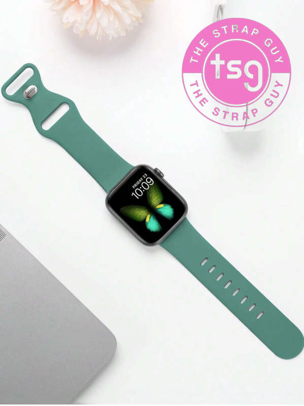 Watch Band compatible with Apple watch 42mm to 49mm - Green