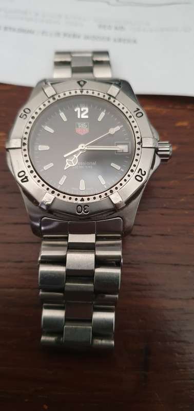 TAG HEUER watch Professional very nice condition R 14 000-00