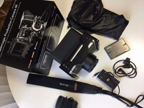 Blackmagic Production Camera 4K with extras