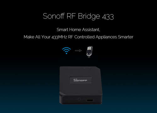 Sonoff RF433WiFi Bridge