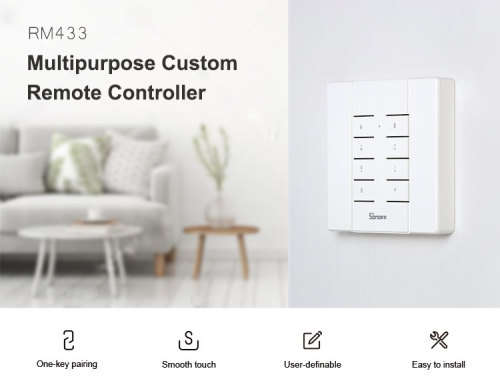 Sonoff RM433 Controller + Base
